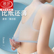 浪莎（langsha）2件装无痕内衣女夏季薄款小胸夏天透气美背运动背心式文胸罩 【银灰色+肤色】 L 建议100-120