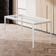 Yusenyi Aluminium en aluminium Lignes de table en alliage rock plaque rocheuse table de table de support de support de conférence de base de conférence de conférence de bureau de bureau de support de support noir