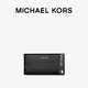 MICHAEL KORS迈克高仕 MK Cooper 男士老花钱包票夹 黑色 001 NS