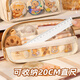 
Yiwanka Triangle Turning Pain Pack Pencil Box Large Capacity Transparent Pencil Box for Girls Pencil Box for Small Cards for Students for Boys Junior High School Pencil Box KBX-1098A Beibai