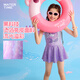 WATERTIME children's swimsuit girls 2025 new hot spring sun protection one-piece skirt swimsuit for middle and large children Qimengzi 120 120cm-130cm/18-22KG