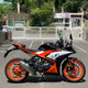 GISAEV new model Kaiyue 321RR new player twin cylinder water-cooled Thunder version motorcycle blade version can be registered and accurate new Orange