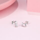 Saturday Fortune (ZLF) S925 silver earrings for women with cat and fish temperament and personality, simple, compact and exquisite silver earrings gift, a pair of earrings
