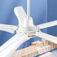 Diamond Deckenventilator Haushalt Wohnzimmer Eisenblatt Schlafsaal Industrial Hanging Electric Lüfter Restaurant Sound Leichte Windkraft 4856 Zoll 48 Zoll Grün 3 Zahnräder Senden Haken + Schraube + Geschwindigkeitseinstellung