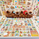 MPPMCK Kapibala Cave Music Blind Box Plüsch Spielzeug Poke Musik Kindertag Cartoon Geschenk für die Grundschule für Geld überraschen 110 Höhlen Sanrio Doll Cave Music [zusätzliches Model]