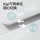 JD.com made intelligent weight scale white household precision weight scale electronic scale health scale weight loss adult body scale high precision screen durable weight management
