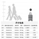 Walker Shop suitcase 2025 new front open cover boarding trolley case sturdy and durable multi-functional travel case Gun color [front open cover + cup holder + brake wheel] 20-inch [spot direct delivery/boarding case]