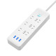 [JD Logistics] Inicio Medidor Smart Meder Hogar El enchufe de enchufes USB de la fuente Fuente de alimentación de alimentación multifunción Montaje de terminal Terminal Termin Board 21 hoyos [6 Plug-in 4.8 metros]