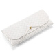 
LDVEP Japanese imprint muj leather glasses box portable storage box high-sensory glasses bag sunglasses bag eye box white leather buckle