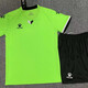 KELME KEML KELME Jersey Equipo de fútbol Uniforme de manga corta Hombres y mujeres Rápido secable Conjunto de uniforme de fútbol Conjunto de imprenta Uniforme 1048-White XL Altura recomendada 170-175
