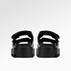GG-CC [Thorny Island] Sommer kleiner Duftstil Dick-Soled One-Sippers für Frauen halb Slipper für Kleid G25S6628 Black 34