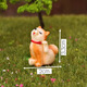 Gelun cartoon simulated puppy ornaments Corgi Teddy Shiba Inu doll micro landscape desktop decompression healing cute decoration Shiba Inu puppy 5