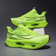 Yion Taxue Fei Electric 5C Big Children's Carbon Board Laufschuhe für Herren Teenager Professionelle Rennen Ultra-Licht atmungsaktiven Sportschuhen für Chitu 8Pro Fluoreszenz Green-Carbon Board Gummi-Bottom + Allround-Laufschuhe 37