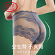 LangSha (LangSha) sexy pure lace underwear for women with high waist, belly, hot hip lift, traceless ice silk 2025 new briefs 3 sexy pure lace black + khaki + red 3 L 100-120Jin [Jin equals 0.5 kg]