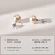 Jingrun Pearl Earrings Light Wish Freshwater Pearl 925 Silver Stud Earrings Feminine and High-end Niche Birthday Gift for Girlfriend
