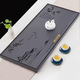 Whole piece of black gold stone tea tray for home simple stone large and small black gold stone tea tray customized tea sea A material 80*37 Jiangnan-free 7-piece set
