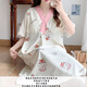 
Short-sleeved pregnant women pajamas dress for summer for childbirth with chest pad loose large size prenatal check-up clothes for pregnancy wear home clothes ISY-16819# short-sleeved skirt with chest pad L size (recommended weight 90-120 Jin [Jin equals 0.5 kg])