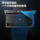 Haier frequency converter range hood 28/30m large suction range hood household ultra-thin top side three-suction range hood hot melt washing self-cleaning smoke stove set smoke stove linkage wave intelligent control [EC739] 30m large suction frequency converter booster single smoke machine