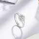 Liuguifu Jewelry Platinum Ring Flower Ring PT950 Platinum Living Platinum Ring PT0100032 3.15g