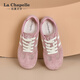 
La Chapelle women's shoes 25 years new women's shoes mesh breathable board shoes casual versatile women's shoes training shoes not smelly feet lightweight women's shoes pink XXE6628-2 36