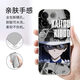 叶余怪盗基德适用vivoy78+手机壳y76s软套y77防摔y52s新款y55s硅胶y73 YT9274怪盗基德-经典黑液态肤手 vivoY76s