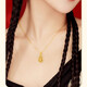 OAH9999 gold gourd pendant for men and women 2025 new pure gold Fulu necklace pendant for girlfriend plated Lao Fengxiang same style gourd pendant Lao Fengxiang same style 1.11g