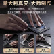 Yanchen eignet sich für Huawei Matex6 Mobiltelefone Hülle Ultra-dünner Wärme Dissipation Magnetic Leder Collector Version Huawei X6 Mobilfunkkoffer Vollauflebiger Anti-Fall-Zentral-Achse-Schutzgeschäftsstil Männer Flip Smart Leder Hülle [Obsidian Schwarz] Kopfschicht Cowide | Keine Flip -Antwort | Magnetischer Adsorptionsbildschirm