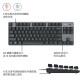 Logitech K835 Teclado mecánico con cable 84 Teclas sin retroiluminación de periféricos de la computadora Sports Office Office Tea Shaft K835 Black Blue Eje + Pad de mouse Desempaca original