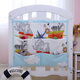 Berceau sac suspendu sac de rangement sac de rangement de tête de tête de rangement de couches multifonctionnel sac de rangement de couches de rangement de rangement de rangement latérale
