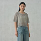Ayilian [gleicher Stil im Einkaufszentrum] Mode gestrickte Pullover für Frauen im Sommer 2025 New altersreduzierende Schlampe Hollow Top Haiyan Blue M.