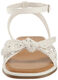 Steve Madden Girls' Shoes Meris Sandals, White White 2 Little Kid