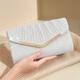 Djimylmodemtemperaturkupplung Neues 2025 Socialite-Bankettketten One-Shoulder-Abendessen Cheongsam Dress Bag 520-goldene silberne Abendkleiderbeutel