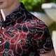 Antonio [Cotton de algodón/impresión digital 100% mercerizado] Nuevo estilo de verano Camiseta de altura corta Camisa casual de hombres