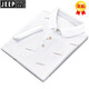 Jeep Spirit2025 Neuer Sommer Lappel Herren kurzärmelig T-Shirt Casual Trendy Brand Polo Shirt Herrenkragen halbärmelig Ice Seide Dunkelblau Qy679 m