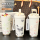 
Germany imported quality butterfly thermos cup new high-value portable straw car coffee cup large capacity water cup gift antique white-BXAB6197 dishes stainless steel