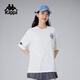 
Kappa Kappa sports t-shirt for men in summer new couple loose cool short-sleeved women's style black-9902XL