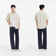 森马（Semir）[商场同款]中国国家地理系列短袖衬衫男2025夏季衬衣101325104122