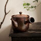 Cooking tea in the stove, home use, boiling tea, boiling water, pure hand-pulled old rock mud side handle large capacity firewood pot, Rongtian brewing teapot, Chaiyao left hand model 16813 conscience 1080ml 701mL (inclusive)-800mL (inclusive)