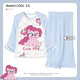 
Girls nightgown summer 2025 new Modal children's pajamas dress Becky girls big children's skirt summer thin style ST11303 Xiaomeile 100 cm/8 size [height 85-102cm]