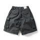 Ziweiqi moderno de marca de marca Shorts hombres y mujeres mismo estilo sólido de color sólido al por mayor 2025 dg-9201 gris 2xl