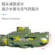 Yin Qi Kinder sechsunternehmer Fernbedienungs-U-Boot Nuklear U-Boot Mini-Fernbedienungsschiff vertikal Down Down Wasserkäfig spielen Spielzeug Boy Green Simulation Fernbedienung Hovercraft 580 Offizieller Standard