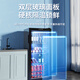Amoi Ice Bar Freezer European Style Constant Temperature Wine Cabinet Hotel Home Living Room Refrigerator Mini Small Single Door Office Fresh Display Sample Tea Beverage Medicine Cabinet Fully Refrigerated + Blue Light Lamp Level 1 Energy Efficiency 109 Liters