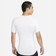 Nike (NIKE) men's short-sleeved T-shirt for spring and summer, quick-drying and breathable tights, sports and casual FB7933-100 white 2XL