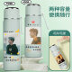 La copa Thermos de Chengliu Xiao Zhan con el mismo estilo se personaliza alrededor del perímetro de la Copa de Agua de Estudiantes para hombres y mujeres Tapa de copa creativa linda se puede usar como Copa de agua A51 Termos Portable Cyan 450ml WT695