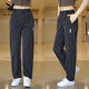 Playboy Laiser Tensi Jeans for Men Loose and Smooth Wide Legs Trendy Brand Summer Long Pants 2025 1048 Gray L [Suggested 115-135Jin [Jin equals 0.5 kg]]