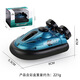 Comela 2,4G Mini Fernbedienung Schnellboot Fernbedienung Hover Boot mit Licht Navigation Modell Wasser Schnellboot Kinderspielzeug Fernbedienung Hover Boot (Dunkelblau)