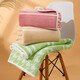 Children's bath towel coral velvet larger thickened jacquard houndstooth large bath towel towel absorb water soft quick drying adult 9214-pink 90*170cm 1 piece