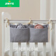 Bedside storage bag bedside hanging bag children's bedside baby dormitory diaper bag upper bunk bedside storage gray matter storage bag only