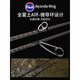 Angelfans (Fischerei) Qingxiu General Verwendung Köderstange Far-Drop-Stange Fuji A-Ring Kohlenstoff Hochempfindlich Fischerei Bass Mandarin Fisch Insektenstange 682 m S gerade Griff 2,04 Meter-Voll A-Ring