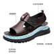 Sitio web oficial Spider King Sitio web oficial Sandalias Sandalias Summer A Summer New Tendy Leather Beath Beach Beach Beach Beach Beach Beach Soft Sole Spider King ZZW6189 Brown [Cualto de vaca de cuero real] 38 [Tamaño de zapato de cuero estándar]